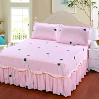 Simmons giường trải giường váy đơn mảnh Hàn Quốc công chúa giường trải giường tấm 笠 1.8 1,5 1,2 m ga giường viền họa tiết