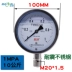 Đồng hồ đo áp suất Y100 bằng thép không gỉ chống sốc 304 YNBF100 0-1.6MPA chống ăn mòn tên đồng hồ đo áp suất Wo giá đồng hồ đo nhiệt độ dạng cơ Thiết bị & dụng cụ