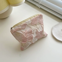 Брендовый маленький кошелек, помада, косметичка, сумка через плечо, маленькая сумка для хранения, ткань с молнией
