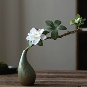 Đồ trang trí bàn trà, bình hoa nhỏ, trang trí nhà cửa, mini miệng thon cao cấp, văn phòng nghệ thuật cao cấp, cắm hoa phong cách Trung Hoa mới