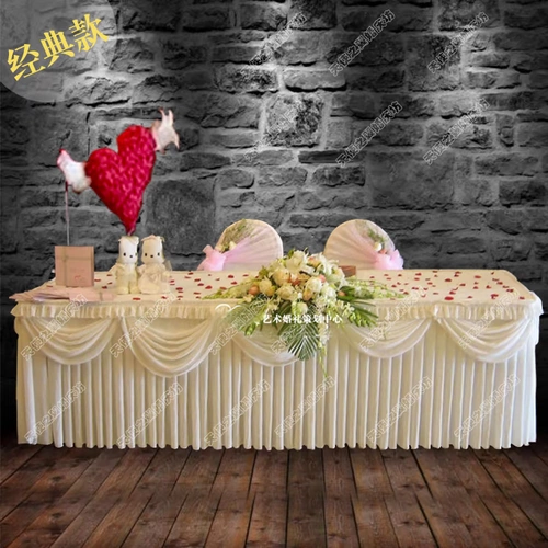 Десертная настольная ткань виза на стол пряжи мантия свадебная вечеринка на день рождения отель