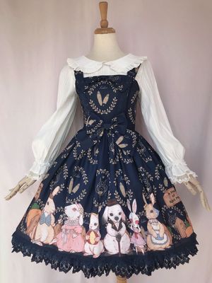 taobao agent Autumn genuine rabbit, dress, Lolita style, Lolita Jsk