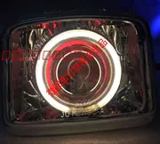 Áp dụng cho Sanyang 110TINI Nghe xe máy của bạn Xenon đèn ống kính Thiên Thần mắt đèn pha lắp ráp phụ kiện chuyển đổi