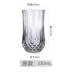 Glass Diamond Water Cup Creative Crystal Wine White Wine Champagne Wine Wine Glass Glass Cup Hộ gia đình châu Âu - Tách Tách