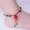 Chuông vòng chân nữ sẽ nhẫn trẻ em có giọng nói dây đỏ cổ xưa theo phong cách Sen với trang sức nữ sinh handmade quốc gia - Vòng chân