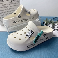 Giày Croc nam mùa hè mặc ngoài chống trượt giày y tá dép xỏ ngón đế dày Internet nổi tiếng giày đi biển các kiểu dép đi biển