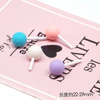 Набор из 4 смоделированных леденцов на палочке