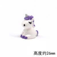 Сиреневая кукла, единорог