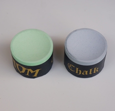 Мел для кия 正品芬兰进口taom塔悟姆台球九球中八斯诺克巧克粉巧粉枪粉