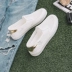 Mùa hè 2018 mới chụp đường phố giày trắng nữ giày thoáng khí hoang dã Plimsolls
