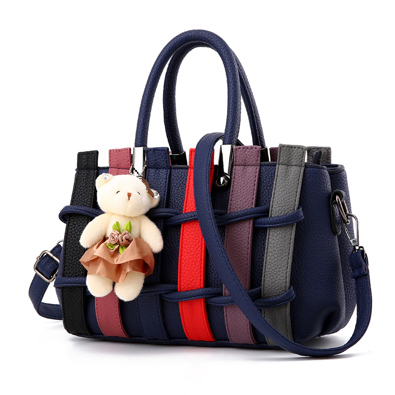 Navy Blue2021 new pattern Female bag Versatile Internet celebrity Superfire ins texture popular Minority Messenger The single shoulder bag handbag soft