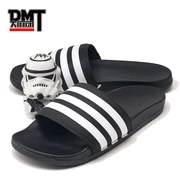 DMT Adidas Duramo Slide Đen và Trắng Dép cổ điển hợp thời trang AQ4935 - Dép thể thao