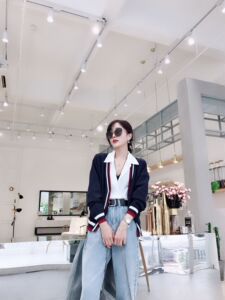 Trạm châu âu đầu mùa thu 2018 mới hàng Châu Âu thủy triều giản dị knit cardigan phụ nữ
