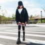 Vớ dài nữ đại học Hàn Quốc gió cao vớ dài nữ over đầu gối vớ dày mùa đông sọc là vớ chân mỏng trong vớ đầu gối quần tất bầu