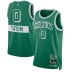 	giá quần áo bóng rổ trẻ em Bộ sưu tập Jersey Tatum Boston Celtics chính hãng NIKE/Nike No. 0 SW Fan Edition CW3585 	lưới bóng rổ rẻ Bóng rổ