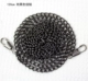 120 см. Gun Black New Chain