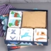 Bé mầm non thẻ nhận thức trường hợp chữ phù hợp với khối câu đố làm bằng đồ chơi giáo dục mầm non 3456 tuổi Đồ chơi bằng gỗ
