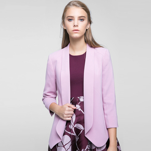 VeroModa ve áo mở nút cắt bảy điểm tay áo phù hợp với áo khoác thẳng - 316308539