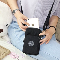 2018 mới của Hàn Quốc túi điện thoại di động nữ túi Messenger túi điện thoại di động treo cổ cổ tay purse mini bag vertical túi đeo chéo da