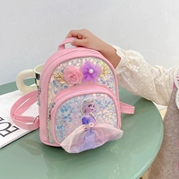 Школьный рюкзак для раннего возраста, сумка через плечо, детские уличные блестки для ногтей для принцессы для выхода на улицу, коллекция 2023, надевается на плечо