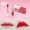 Hàn Quốc Alices House Wedding Strawberry Heart Lip Glossed Cottage Lip Gloss Nàng tiên cá Ji OR210 Bưởi - Son bóng / Liquid Rouge 	son bóng perfect diary	