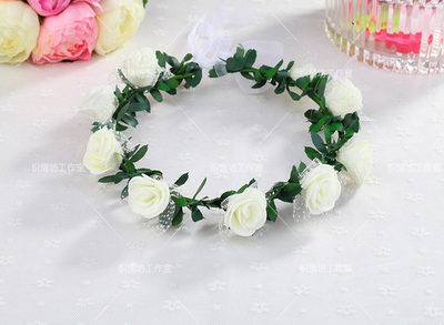 taobao agent COS props lovelive!South Little Bird/Nicole/Haiwei Lan Saiter Singing Singing All Stage Flower Ring Headgear