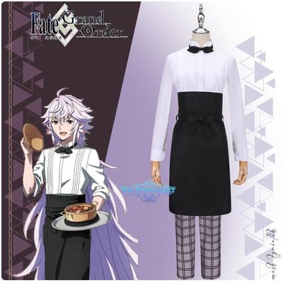 taobao agent FGO SWEETS PARADISE Merlin Game Link Coffee Shop Uniform COS COSPLAY clothing