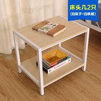 Две 2 кровати (белая полка+белая кленовая доска)