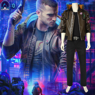 taobao agent Nado Bai Bo Pochin 2077 COS service PS4 game John Silver Hand Same Jacket