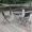 Giải trí ngoài trời sân vườn bàn ghế cafe cafe ghế ban công bàn cà phê gấp ba mảnh đồ nội thất kết hợp - Bàn ghế ngoài trời / sân
