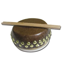 Волны инструмент Пекин Бан запрещать барабан с одним барабаном религиозные доджо даоаоистские даос -барабанные барабанные барабаны Специальная головка