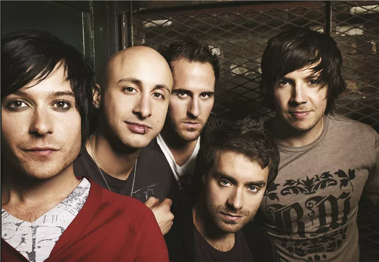 Фоторамка с изображением My Chemical Romance/SUM 41/Simple Plan/Blink-182 в стиле рок постер рисунок