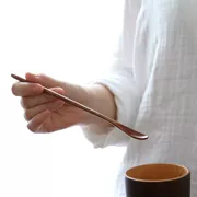 Sự khởi đầu của nghệ thuật thìa cà phê bằng gỗ Nhật Bản tay cầm dài khuấy thìa khuấy thìa uống mật ong - Cà phê