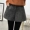 Quần short len ​​nữ mùa đông 2018 mới mùa thu đông và bốt cao cổ mặc quần lửng ống rộng skinny mỏng