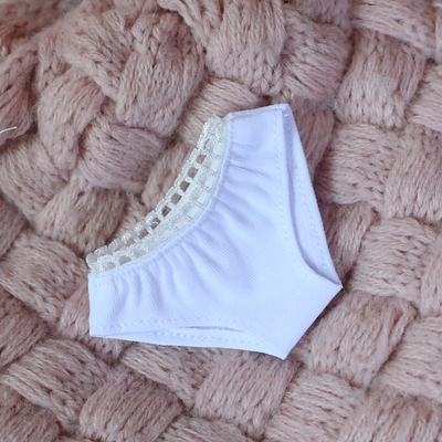 taobao agent [Butterfly Dream] BJD.SD baby panties white lace border Basic cute cute little pants 6 points 4 points and 3 minutes