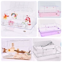 72 см большой прозрачный прозрачный Dali Hamster Cage Golden Slim Strang Planet Японская клетка Gaoquan