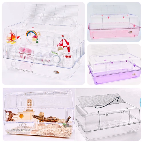 72 см большой прозрачный прозрачный Dali Hamster Cage Golden Slim Strang Planet Японская клетка Gaoquan