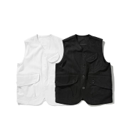 LongLive PureBrand dụng cụ vest cotton Nhật Bản retro cổng gió đơn giản chức năng chiến thuật vest - Dệt kim Vest