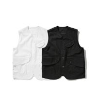 LongLive PureBrand dụng cụ vest cotton Nhật Bản retro cổng gió đơn giản chức năng chiến thuật vest - Dệt kim Vest áo len nam trung niên