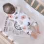 Babyiesies 2019 hè mới bé romper tay ngắn romper trẻ sơ sinh - Áo liền quần quần áo trẻ sơ sinh cao cấp