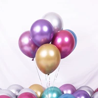 Круглые металлические бусины, воздушный шар, украшение, увеличенная толщина, популярно в интернете