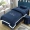 LOGO châu Âu thêu tinh nhung mùa đông dày denim bedspread massage dầu gội vẻ đẹp thẩm mỹ viện tùy chỉnh - Trang bị tấm mẫu ga phủ giường spa