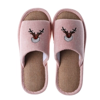 Маленький оленя розовый (льняное белье)