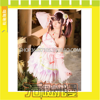 taobao agent Idol Master Cinderella Girl Xu Fang Zhi Zhi Cosplay Cosplay Clothing Game Anime Free Shipping