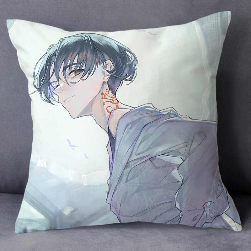 9Tokyo ten thousand Avenger cartoon cos periphery Same Garage Kit Pillow quilt Dual purpose Bedside Back cushion diy customized