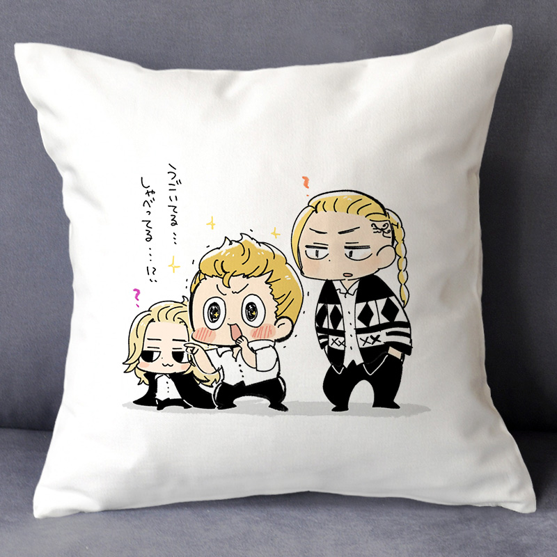 4Tokyo ten thousand Avenger cartoon cos periphery Same Garage Kit Pillow quilt Dual purpose Bedside Back cushion diy customized