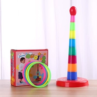 Уличная игрушка для детского сада, интерактивная экшн-игра, колечки, башенка, для детей и родителей