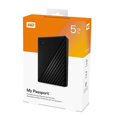WD/Western Digital в комплекте с мобильным жестким диском 5T mypassport, новый элемент Western Digital, сверхскоростной USB3.0