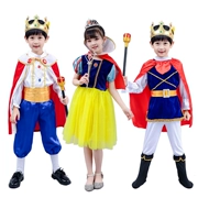 Hoàng tử trang phục trẻ em Halloween Vua cosplay váy hóa trang trang phục Bạch Tuyết trang phục