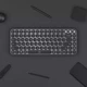Rice Bluetooth Double Model Keyboard Mini Version Black